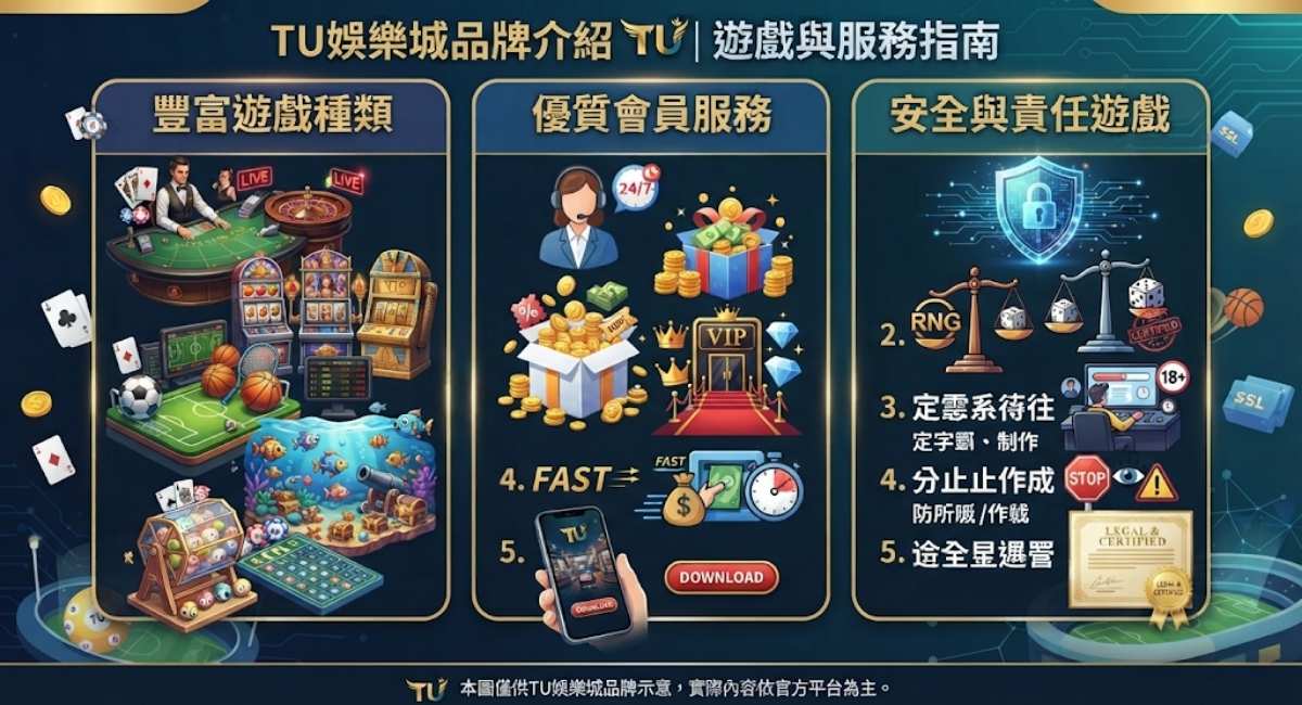 TU娛樂城是什麼？先從品牌定位與服務內容了解